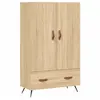 Image de Buffet haut chêne sonoma 69,5x31x115 cm bois d'ingénierie828207