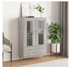 Image de Buffet haut sonoma gris 69,5x31x115 cm bois d'ingénierie828282