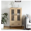 Image de Buffet haut chêne sonoma 69,5x31x115 cm bois d'ingénierie