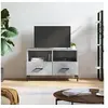 Image de Meuble TV Gris béton 80x36x50 cm Bois d'ingénierie828976