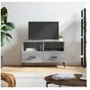 Image de Meuble TV Sonoma gris 80x36x50 cm Bois d ingénierie