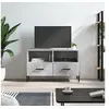 Image de Meuble TV Gris béton 80x36x50 cm Bois d'ingénierie828984