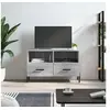 Image de Meuble TV Sonoma gris 80x36x50 cm Bois d ingénierie