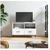 Image de Meuble TV Blanc 80x36x50 cm Bois d'ingénierie828988