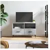 Image de Meuble TV Gris béton 80x36x50 cm Bois d'ingénierie828992