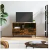 Image de Meuble TV Chêne fumé 80x36x50 cm Bois d'ingénierie828993