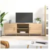 Image de Meuble TV chêne sonoma 150x30x50 cm bois d ingénierie