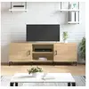 Image de Meuble TV chêne sonoma 150x30x50 cm bois d ingénierie