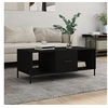Image de Table basse noir 102x50x40 cm bois d'ingénierie829309