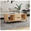Image de Table basse chêne sonoma 102x50x40 cm bois d ingénierie