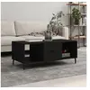 Image de Table basse noir 102x50x40 cm bois d'ingénierie829317