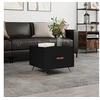 Image de Table basse Noir 50x50x40 cm Bois d'ingénierie829334
