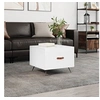 Image de Table basse blanc brillant 50x50x40 cm bois d'ingénierie829336
