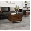 Image de Table basse Chêne marron 50x50x40 cm Bois d'ingénierie829346