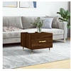 Image de Table basse Chêne marron 50x50x40 cm Bois d'ingénierie829362