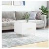 Image de Table basse blanc 50x50x40 cm bois d'ingénierie829364