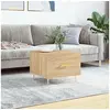 Image de Table basse Chêne sonoma 50x50x40 cm Bois d'ingénierie829370