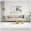 Image de Tables basses 2 pcs sonoma gris 50x50x40 cm bois d'ingénierie 829377