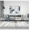 Image de Tables basses 2 pcs gris béton 50x50x40 cm bois d'ingénierie 829389