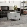Image de Table basse gris béton 50x50x40 cm bois d'ingénierie829420