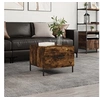 Image de Table basse Chêne fumé 50x50x40 cm Bois d'ingénierie829422