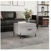Image de Table basse Sonoma gris 50x50x40 cm Bois d'ingénierie829424
