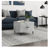 Image de Table basse gris béton 50x50x40 cm bois d'ingénierie829436