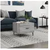 Image de Table basse Sonoma gris 50x50x40 cm Bois d'ingénierie829440