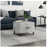 Image de Table basse gris béton 50x50x40 cm bois d'ingénierie829452