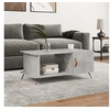 Image de Table basse gris béton 90x50x40 cm bois d'ingénierie829464