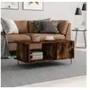 Image de Table basse chêne fumé 90x50x40 cm bois d'ingénierie829489