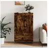 Image de Buffet haut chêne fumé 69,5x31x115 cm bois d'ingénierie830297