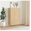 Image de Buffet haut chêne sonoma 69,5x31x115 cm bois d'ingénierie830303
