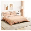 Image de Ensemble de housse de couette rose 260x220 cm Coton