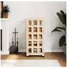 Image de Houtblokhouder met wielen 40x49x110 cm massief grenenhout832327