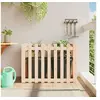 Image de Lit surélevé de jardin design de clôture 100x50x70cm pin massif 832482