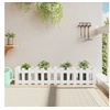 Image de Lit surélevé de jardin design de clôture 150x30x30cm pin massif 832488