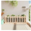 Image de Lit surélevé de jardin design de clôture 150x50x50cm pin massif 832492