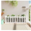 Image de Lit surélevé de jardin design de clôture 150x50x50cm pin massif 832493