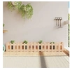Image de Lit surélevé de jardin design de clôture 200x30x30cm pin massif 832502