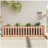 Image de Lit surélevé de jardin design de clôture bois douglas massif 832510