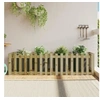 Image de Lit surélevé de jardin design de clôture bois de pin imprégné 832511