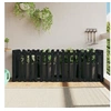 Image de Lit surélevé de jardin design de clôture 200x50x70cm pin massif 832514