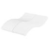 Image de Matelas en mousse blanc 140x200 cm dureté H2 H3,matelas de lit,matelas de lit de jour,matelas en mousse pour lit 356345