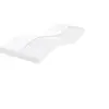 Image de Matelas mousse 100x200 cm accueil souple soutien souple epaisseur 10 cm 7 zones housse de matelas