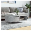 Image de Table basse gris béton 90x60x35 cm bois d'ingénierie827056