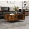 Image de Table basse chêne fumé 90x60x35 cm bois d'ingénierie827065