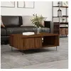 Image de Table basse chêne marron 90x60x35 cm bois d'ingénierie827067