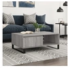 Image de Table basse sonoma gris 90x60x35 cm bois d'ingénierie827074