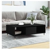 Image de Table basse noir 104x60x35 cm bois d'ingénierie827077